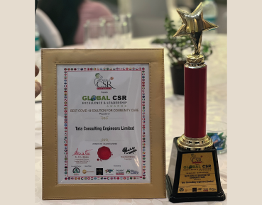 TCE has been awarded Best COVID19 Solution for Community Care at the Global CSR Excellence & Leadership Awards by the World CSR Congress in March 2022