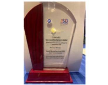 Tata Consulting Engineers Limited (TCE) wins the National Award at the Quality Innovation Awards 2021 organised by the Indian Society for Quality (ISQ) for Innovative Design of 220kV Double Circuit Compact Tower for Transmission Lines