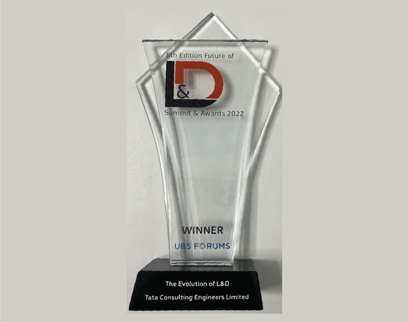Tata Consulting Engineers conferred with the Evolution in Learning & Development award in The Future of L&D Summit & Awards 2022.