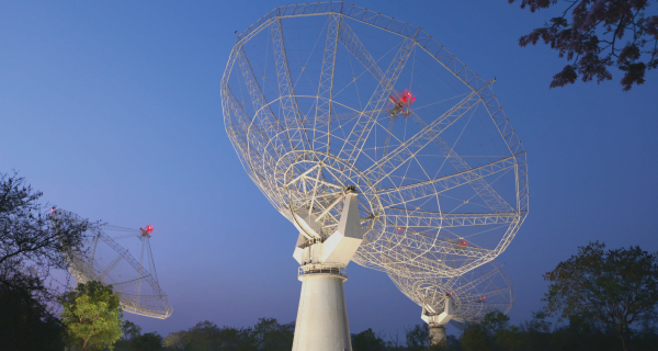 Giant Metrewave Radio Telescope (GMRT)