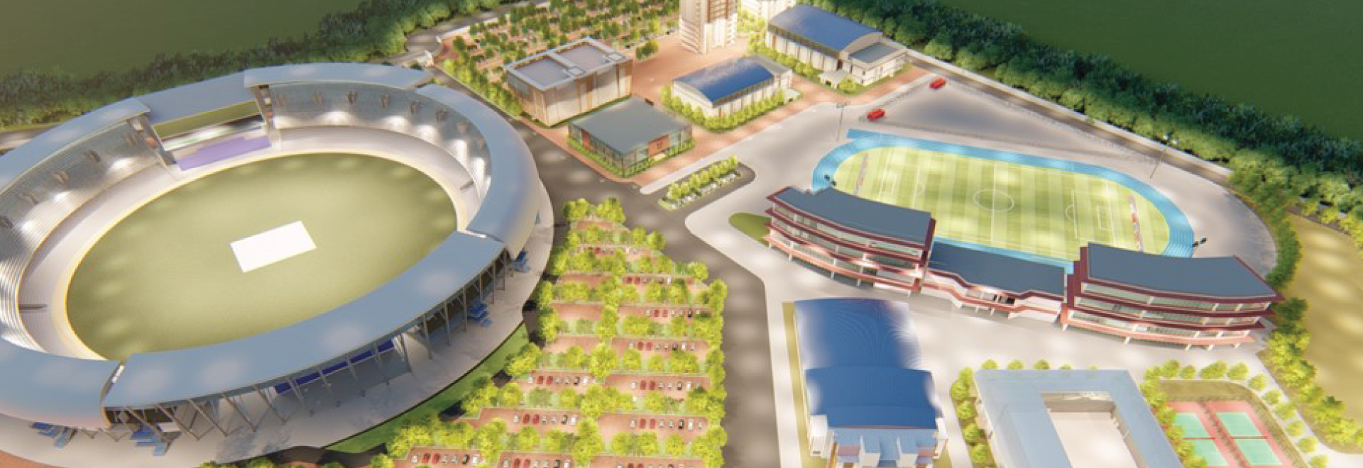 The Tau Devi Lal Sports Complex