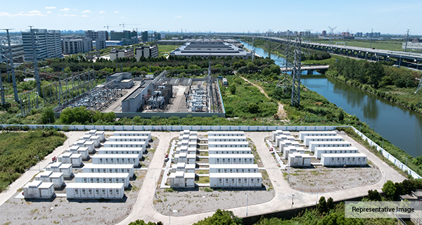 500 MWh Grid Connected Battery Energy Storage System