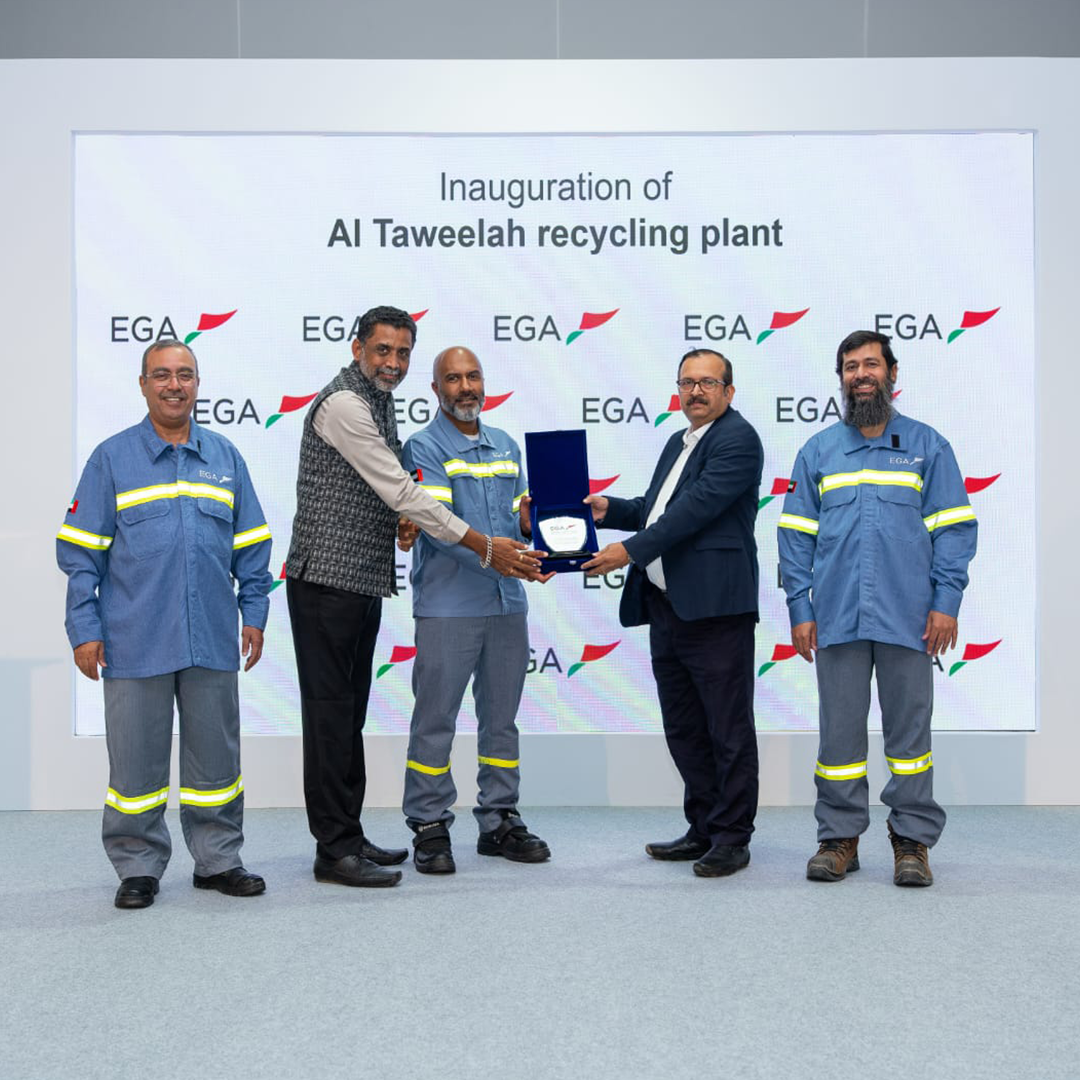 Engineering Excellence Recognition by Emirates Global Aluminium